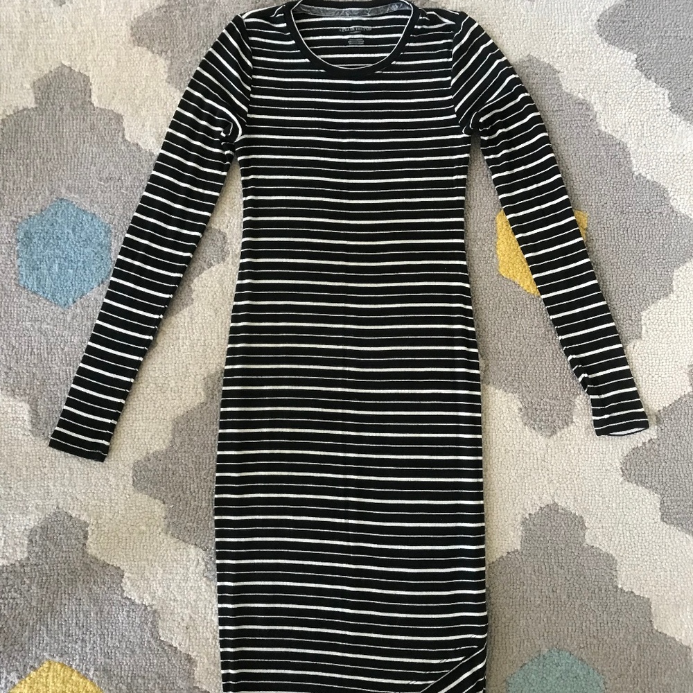 A Pea In The Pod Fitted Maternity Dress